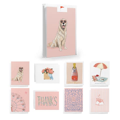 Everyday in Pink Greeting Card Pack Assorted Set (8 ct.)