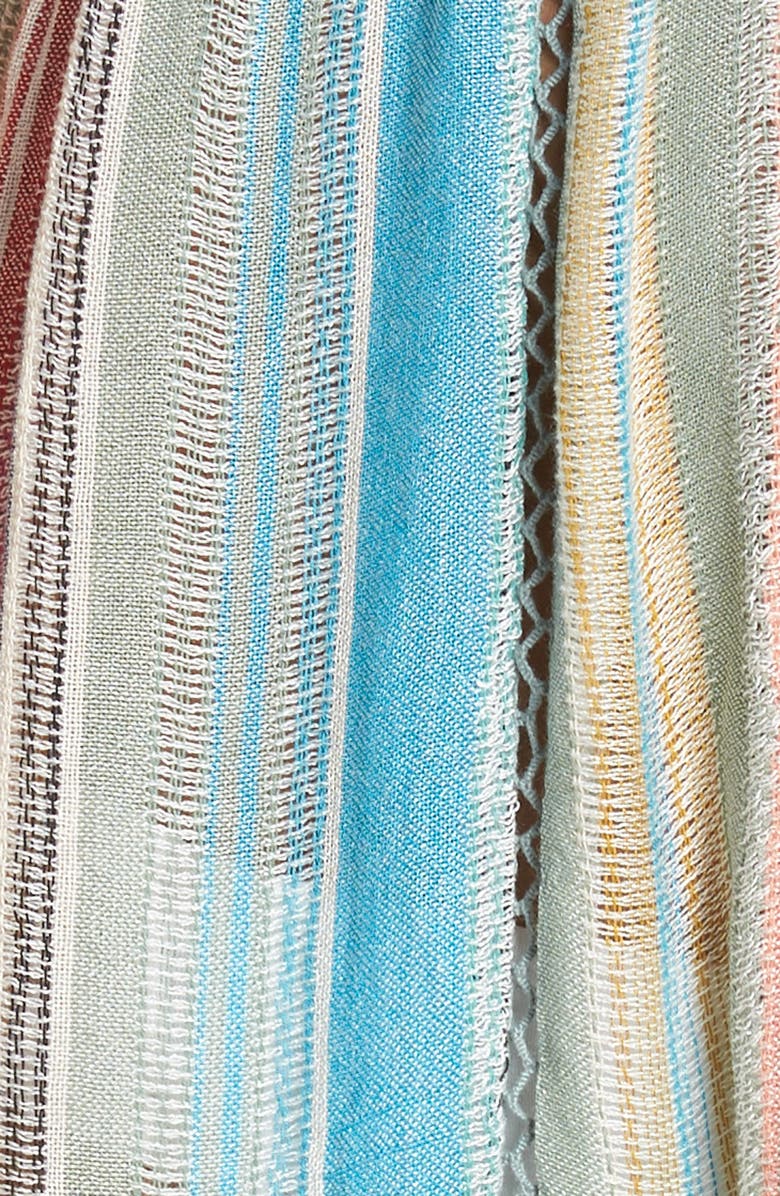 Elan Tie Front Cover-Up Dress, Alternate, color, 