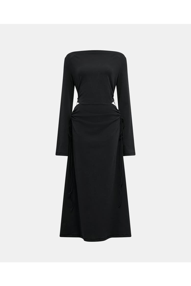 Aura Dress, Alternate, color, Black