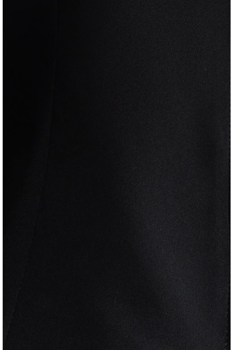 Alida One-Shoulder Silk Crêpe de Chine Top, Alternate, color, BLACK