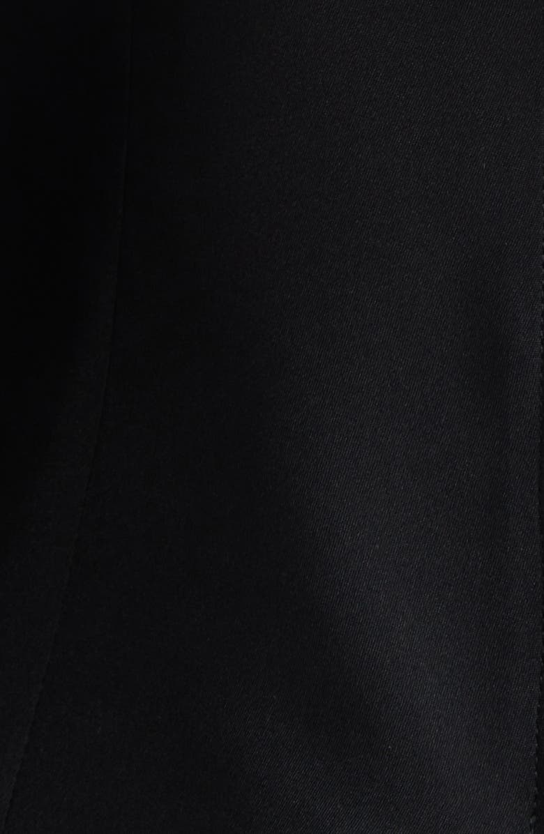 Emilia Wickstead Alida One-Shoulder Silk Crêpe de Chine Top, Alternate, color, Black