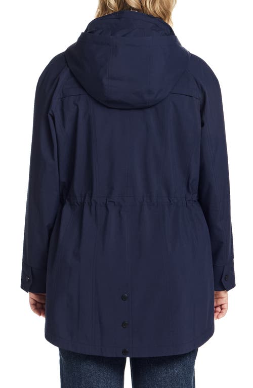 Gallery Packable Water Resistant Jacket In Blue