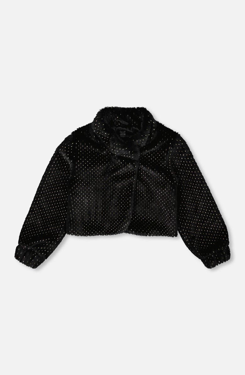 Deux par Deux Fake Fur Short Jacket, Main, color,