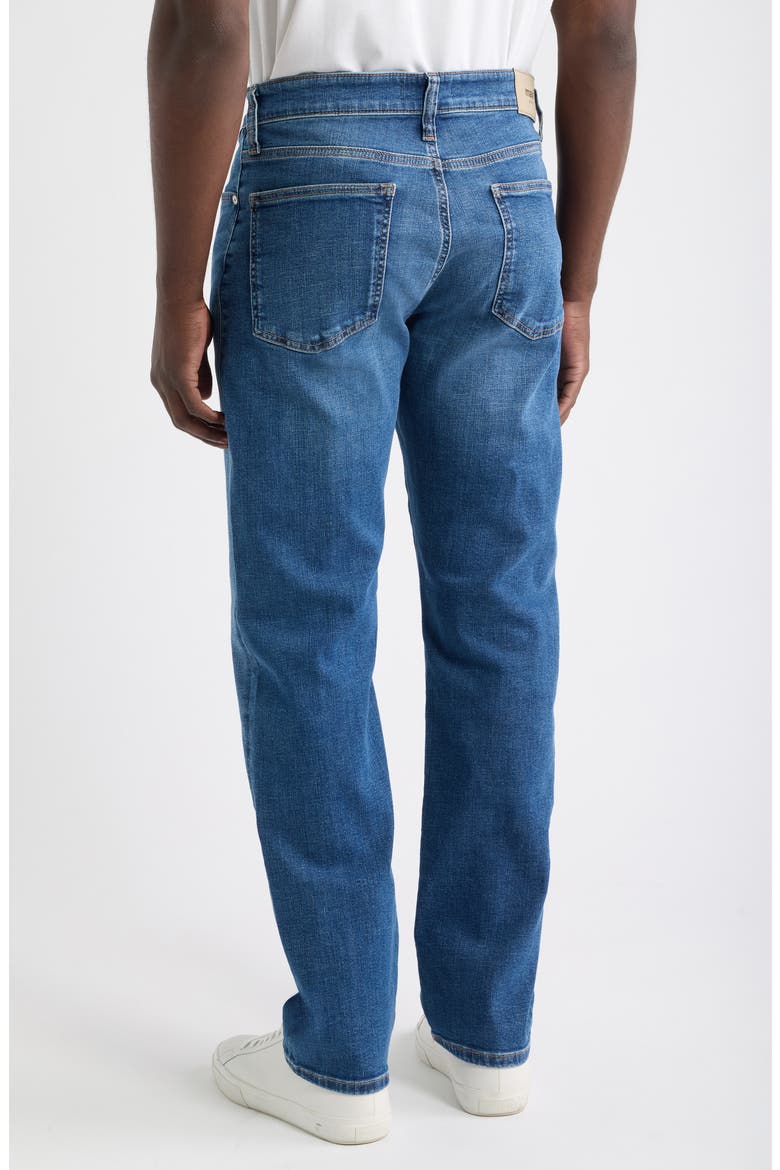 Zach Straight Leg Jeans, Alternate, color, MID BRUSHED CLASSIC