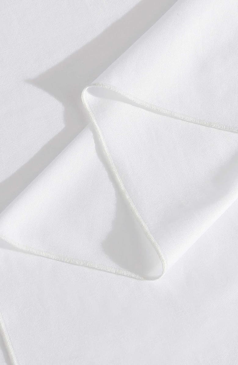 Calvin Klein Pearl Edge 300 Thread Count Sateen Sheet Set, Alternate, color, White