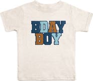 Sweet Wink Birthday Boy Patch Short Sleeve T-Shirt