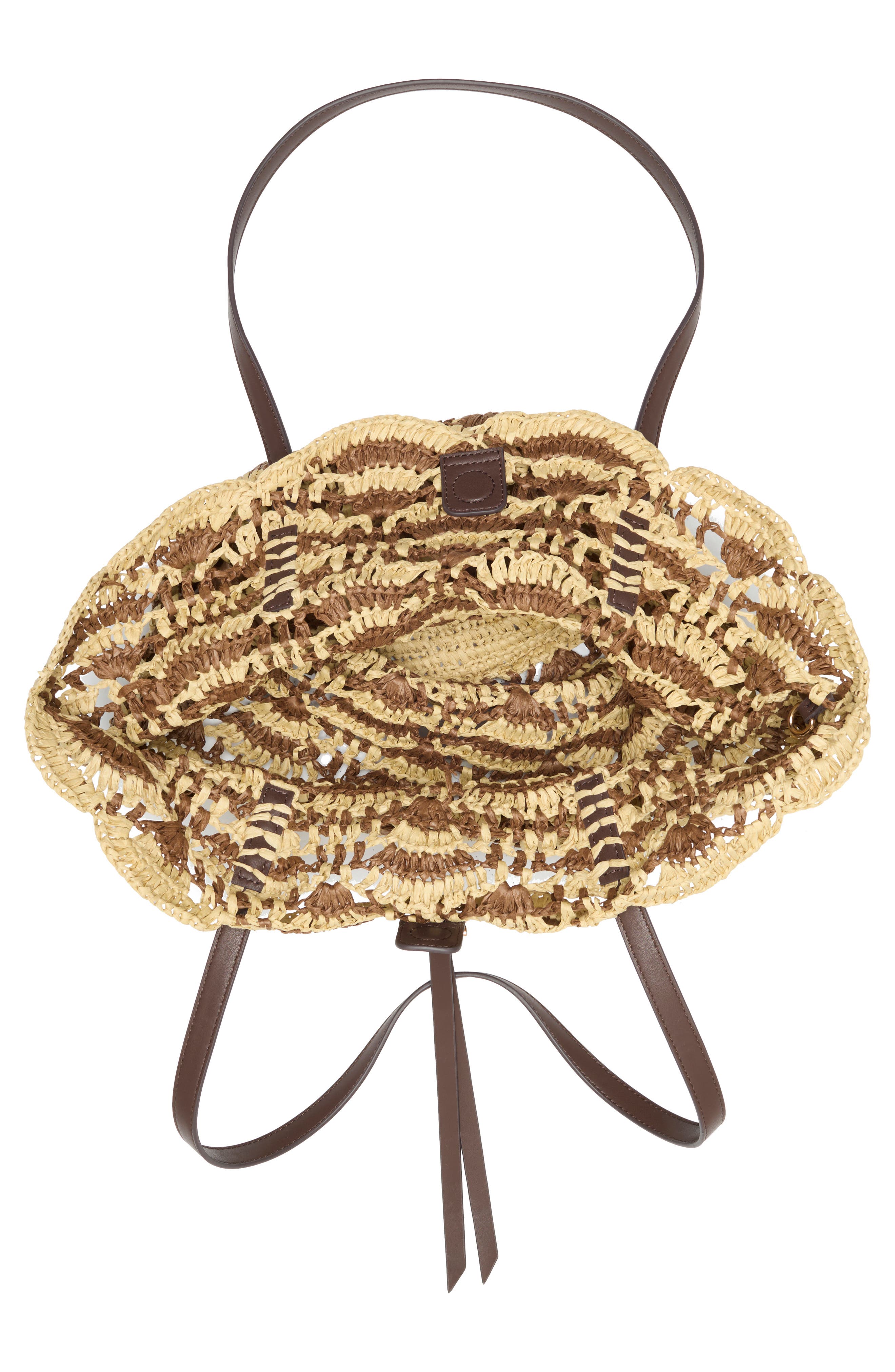 Laylah Raffia Tote, Alternate, color, NATURAL