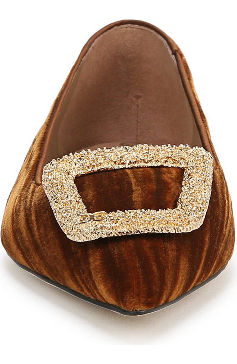 Sam Edelman Nico Pointed Toe Flat, Alternate, color, Spiced Camel