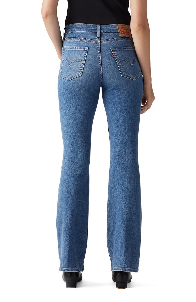 Levi's 726<sup>™</sup> High Waist Flare Jeans, Alternate, color, Eternal Indigo Mid