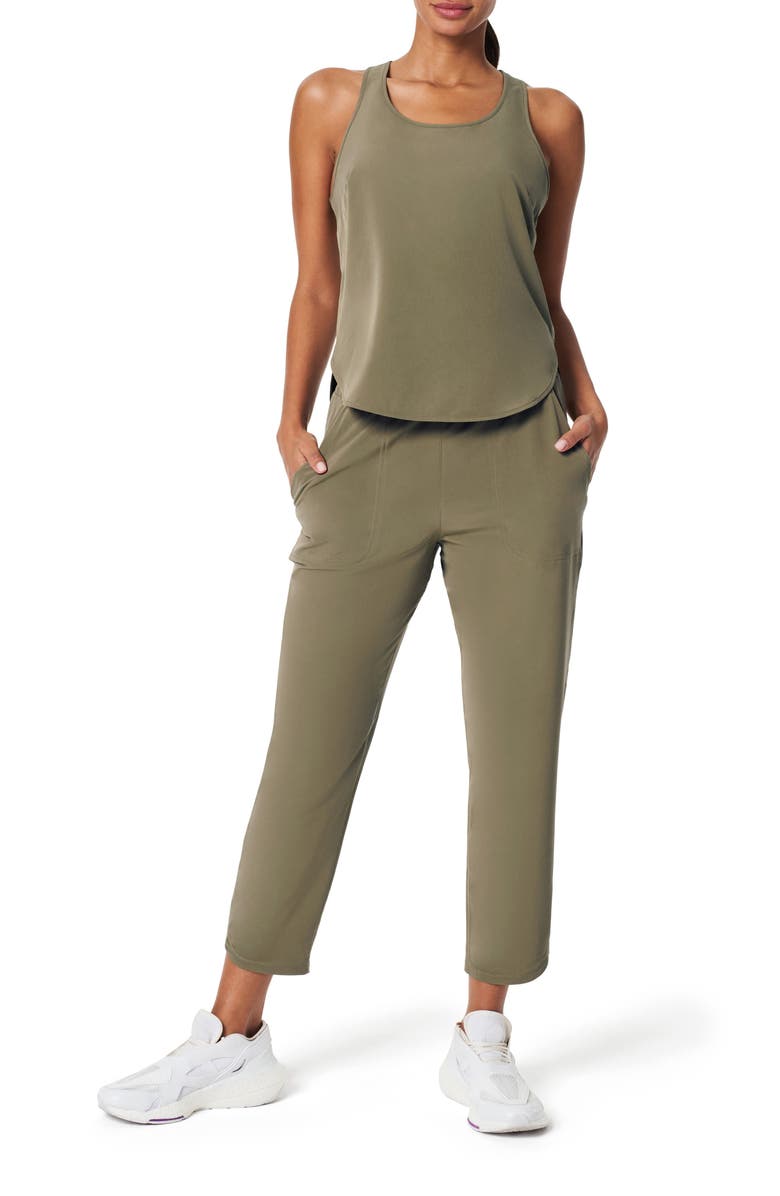 SPANX<sup>®</sup> On the Move Tapered Pants, Alternate, color, Tuscan Olive
