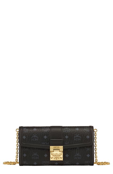 Tracy Chain Wallet in Visetos