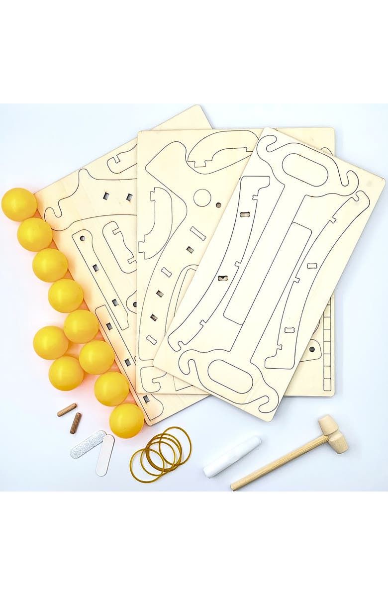 MODBOX DIY Ping Pong Bow Launcher, Build An Archery Toy Bow, Aim & Launch Balls, Alternate, color, 