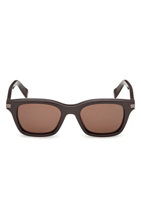 54mm Rectangular Sunglasses