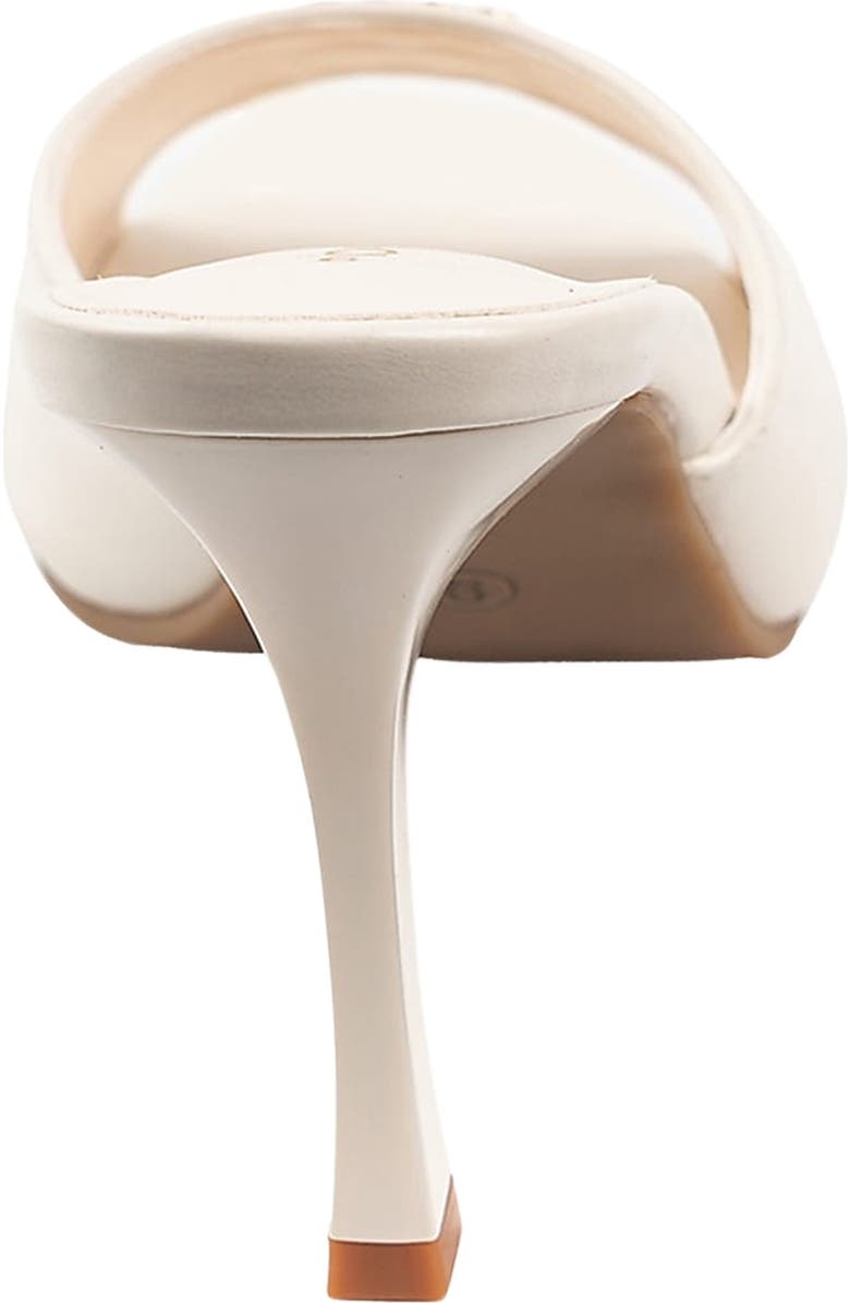 bebe Stiletto Mule Sandal, Alternate, color,