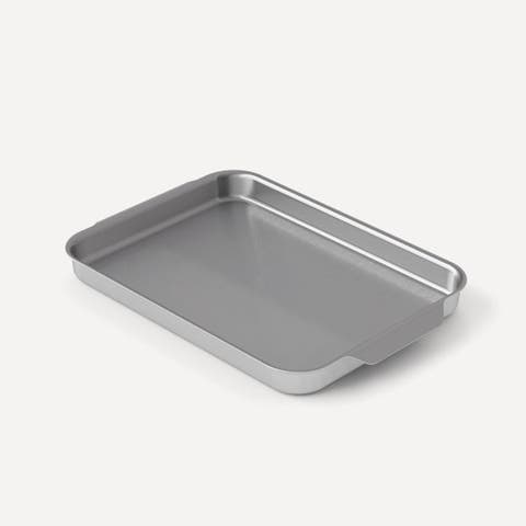 Stainless Steel Quarter Sheet Pan - Oven & BBQ - Without rack