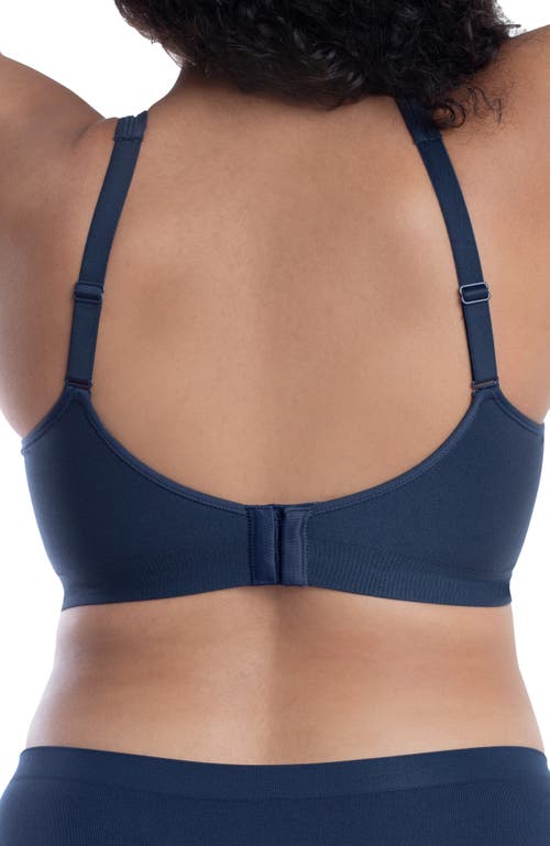 Underoutfit The Comfort Shaping Bra With Adjustable Straps In Blue