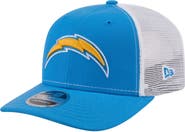 New Era Men's New Era  Powder Blue Los Angeles Chargers 9SEVENTY Trucker Adjustable Hat