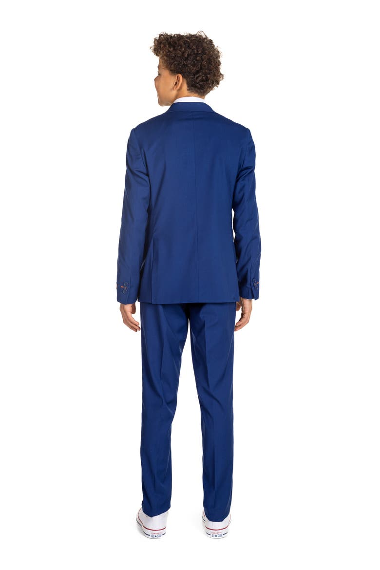 Kids' Daily Deep Blue Two-Piece Suit, Alternate, color, NAVY