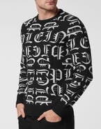 PHILIPP PLEIN Pullover Round Neck Gothic Plein Men