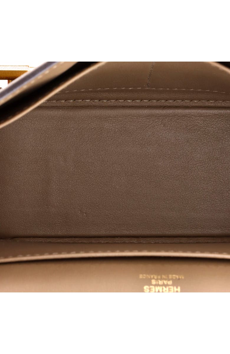 Pre-Owned Hermes Geta Bag Chevre Mysore, Alternate, color, Etoupe