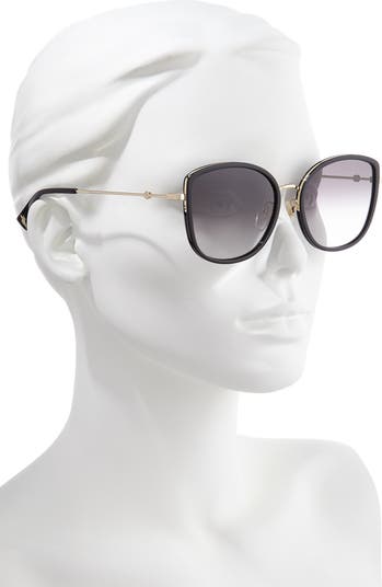 Gucci 56mm Gradient Cat Eye Sunglasses Nordstrom