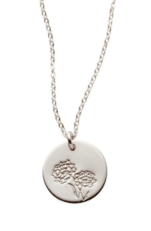 October Birth Flower Necklace