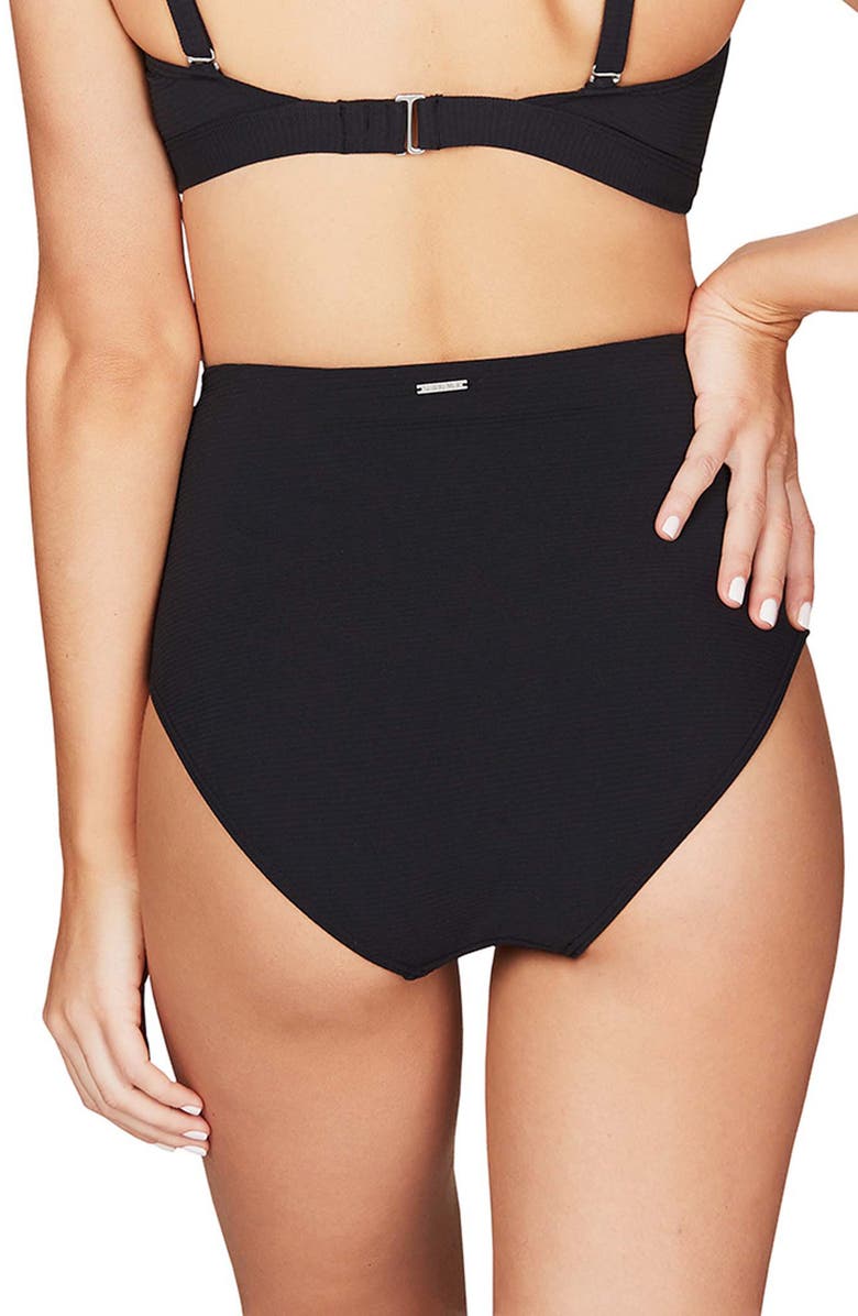 Sea Level High Waist Bikini Bottoms, Alternate, color,