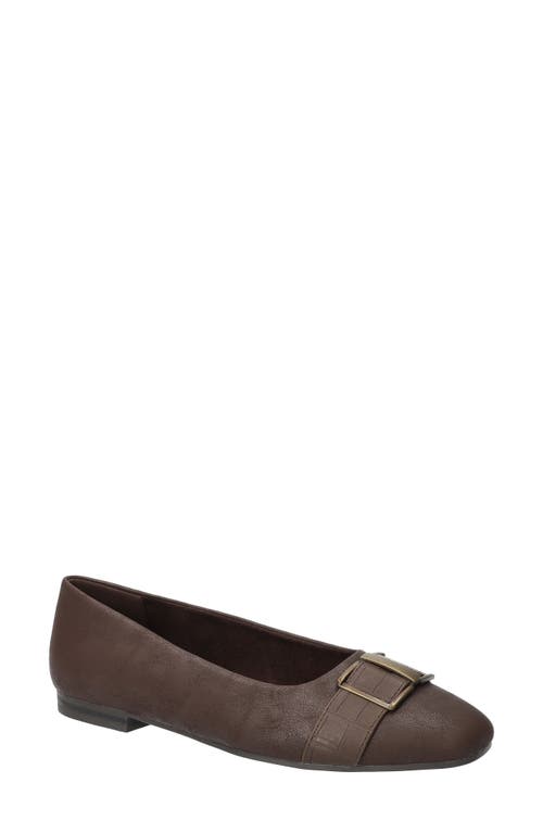 Easy Street Keely Flat In Brown