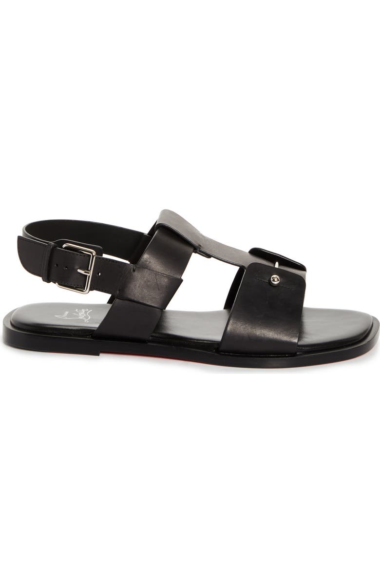 Christian Louboutin Chambeliss Sandal, Alternate, color, Black
