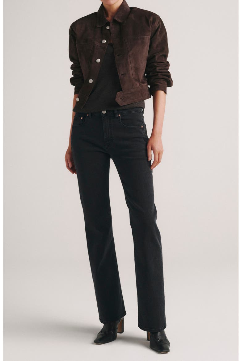 Bella Mid Rise Slim Bootcut Jeans, Alternate, color, 2AM