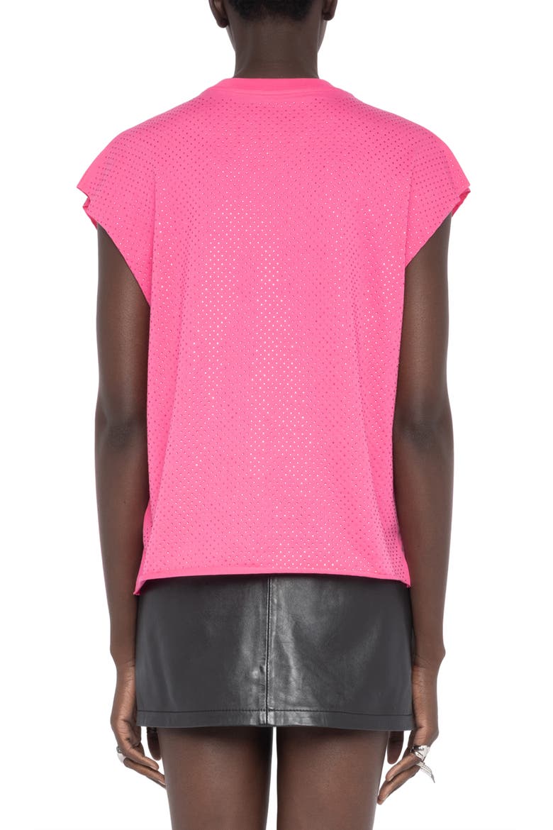 Cloe Strass Crystal Embellished Dolman Sleeve Top, Alternate, color, LADY