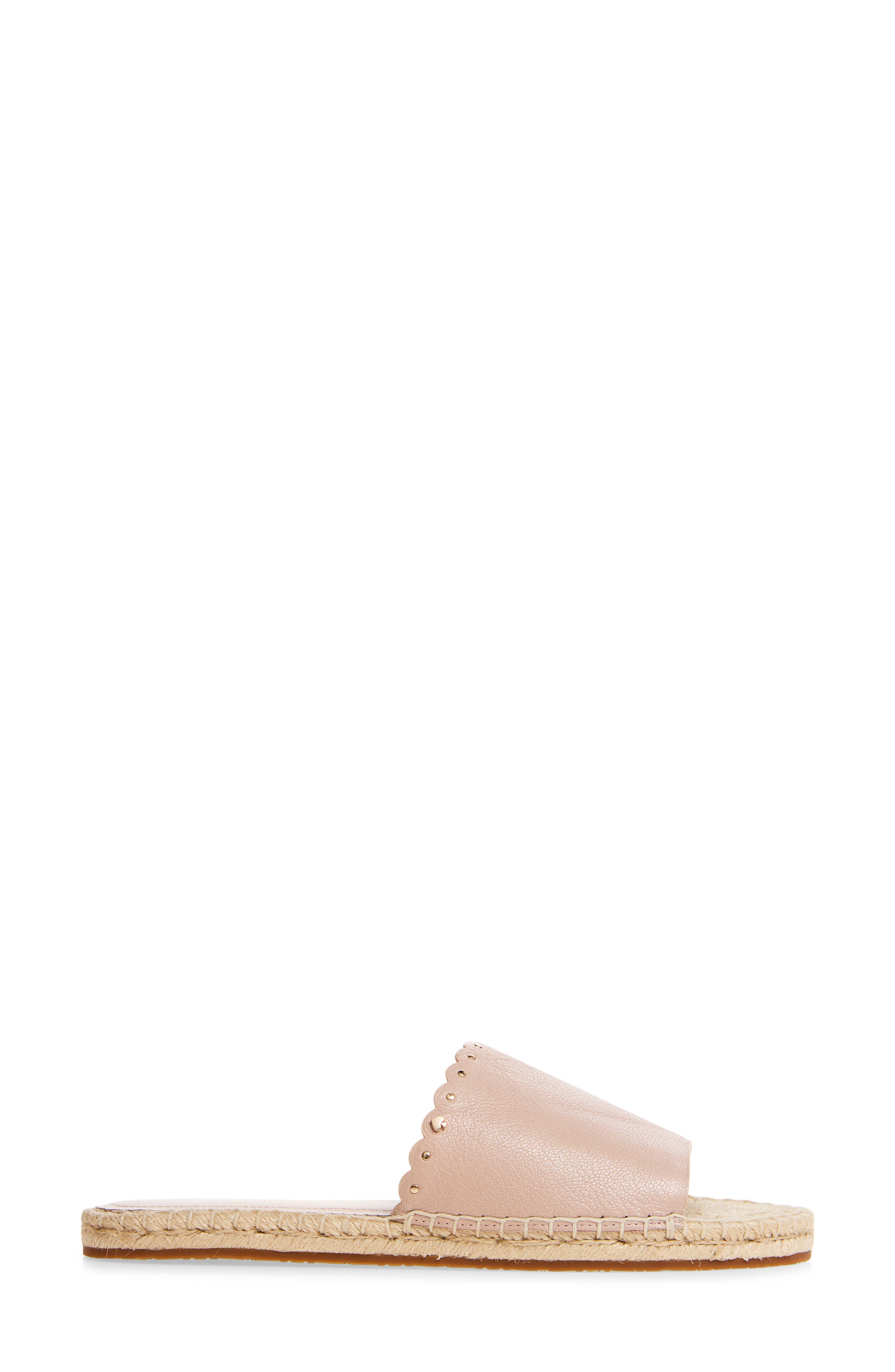 gabriela espadrille slide sandal, Alternate, color, PALE VELLUM