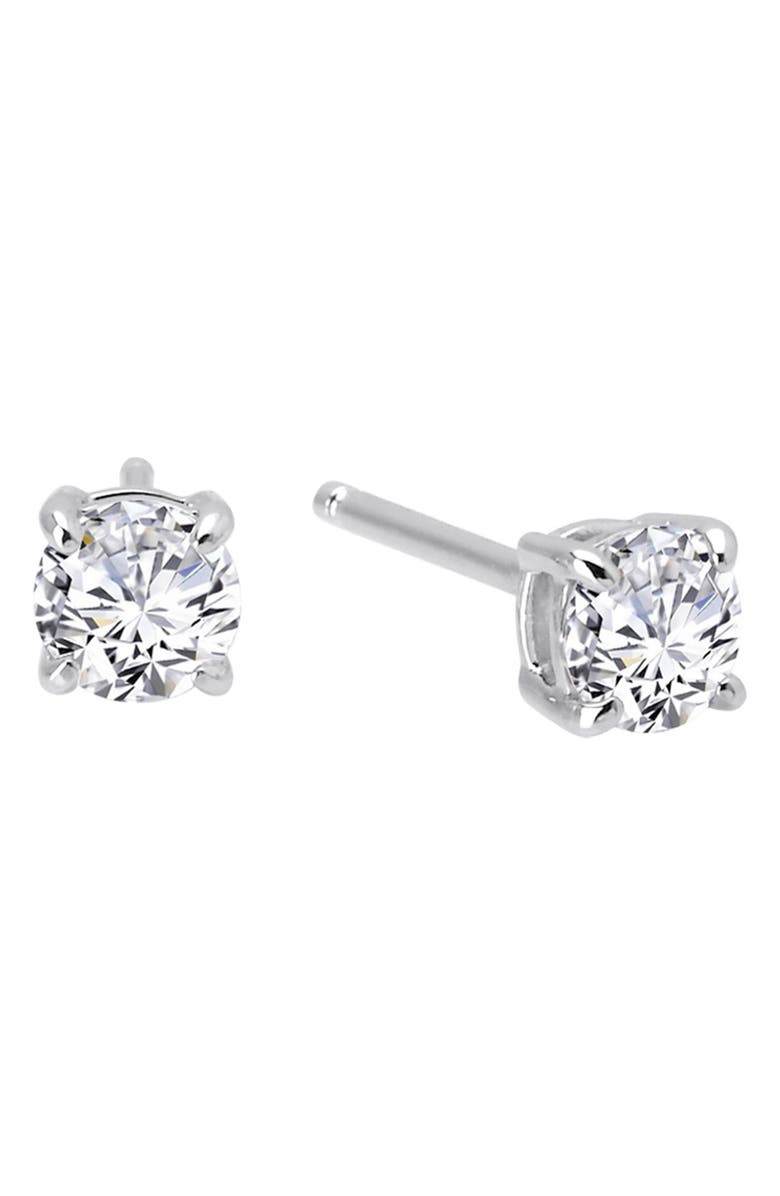 Lafonn Simulated Diamond Stud Earrings, Main, color,