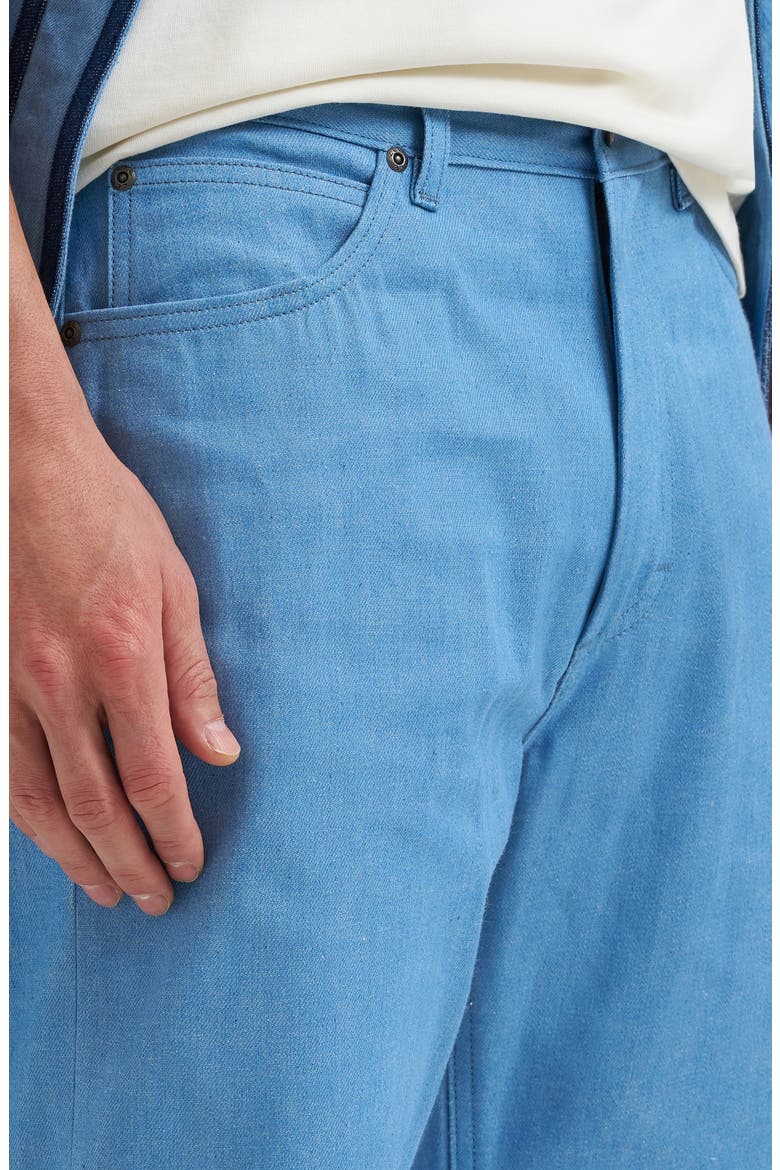 101 Loose Fit Straight Leg Jeans, Alternate, color, DRY LOW DIP