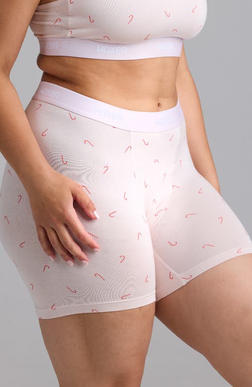 Woxer Baller High Rise Ultrasoft Boxer Briefs In White