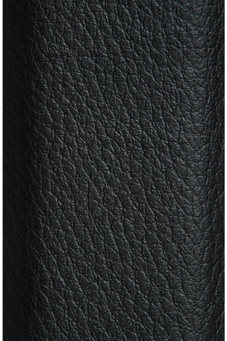 Iron Man Keeper Bonded Leather Belt, Alternate, color, BLACK