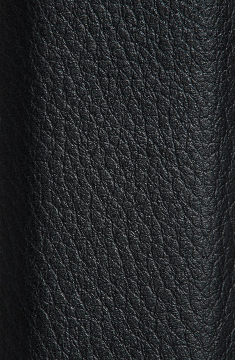 Original Penguin Iron Man Keeper Bonded Leather Belt, Alternate, color, Black