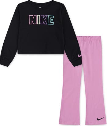 Kids' Femme Pop Pullover Sweater & Flare Pants Set