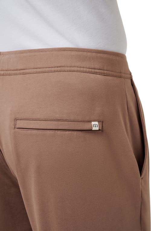 Travismathew Stretchknit Drawstring Pants In Brown