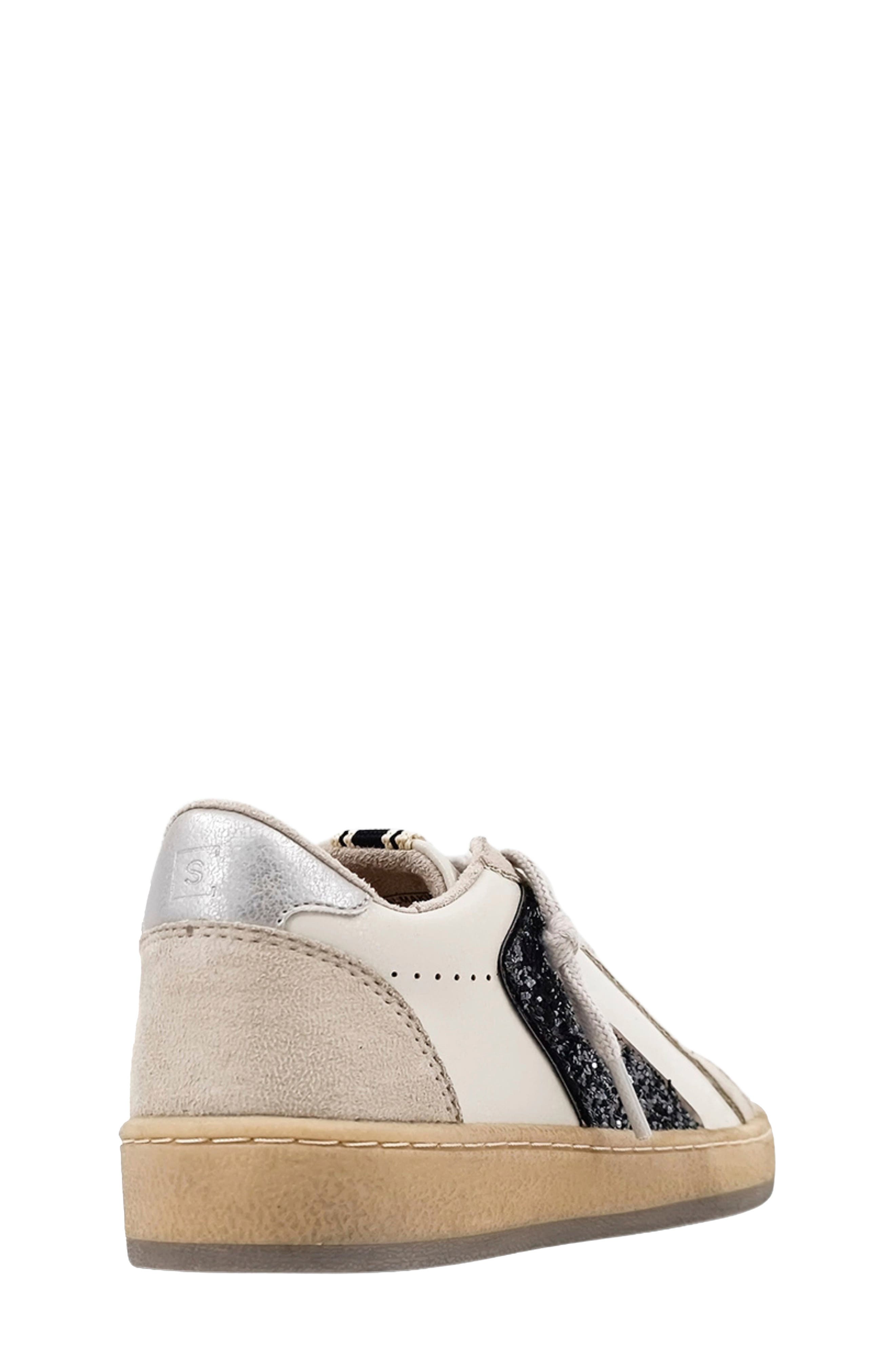 Kids' Salma Sneaker, Alternate, color, STEEL GLITTER