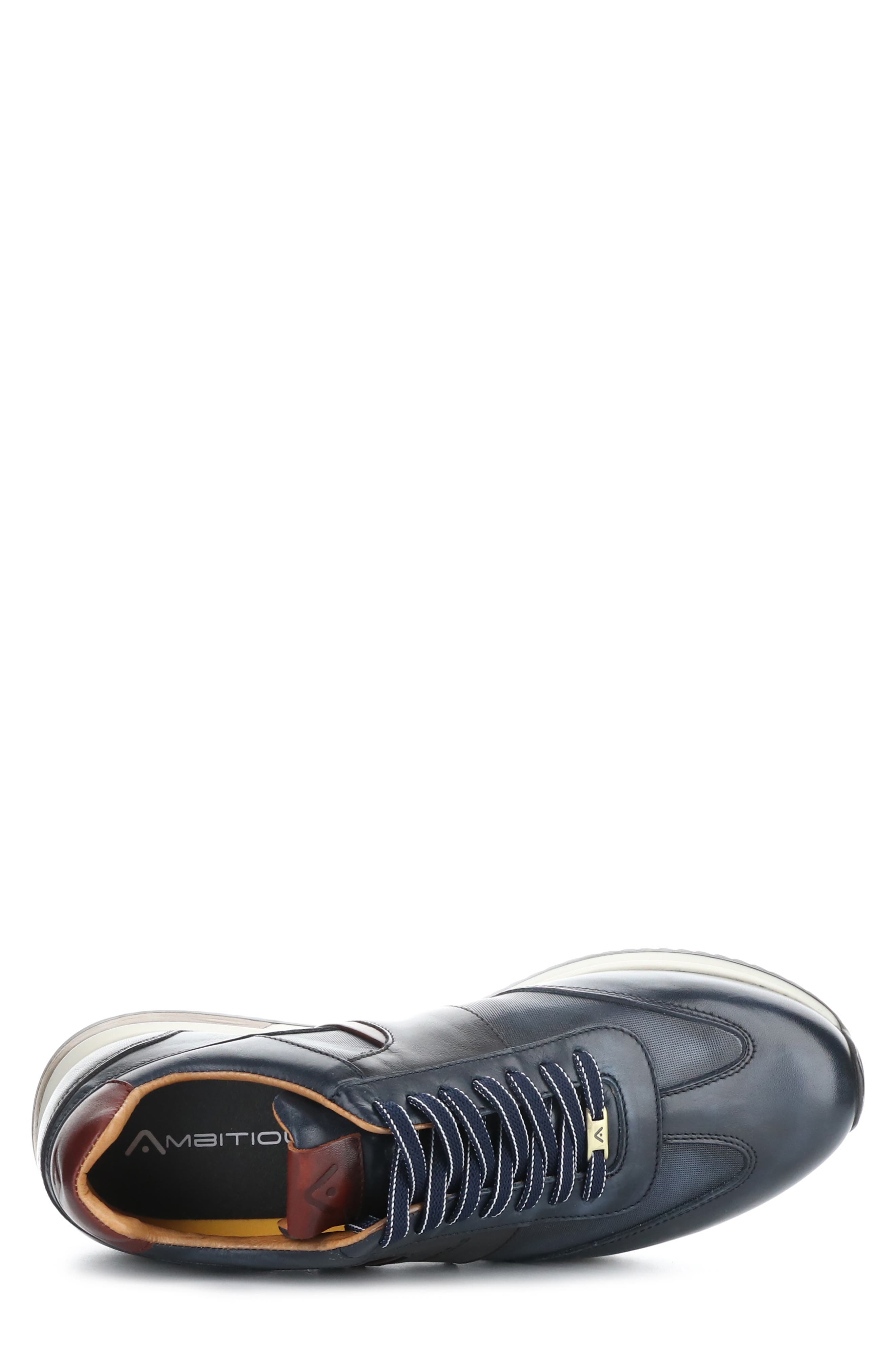 11721 Low Top Sneaker, Alternate, color, NAVY COMBI LEATHER