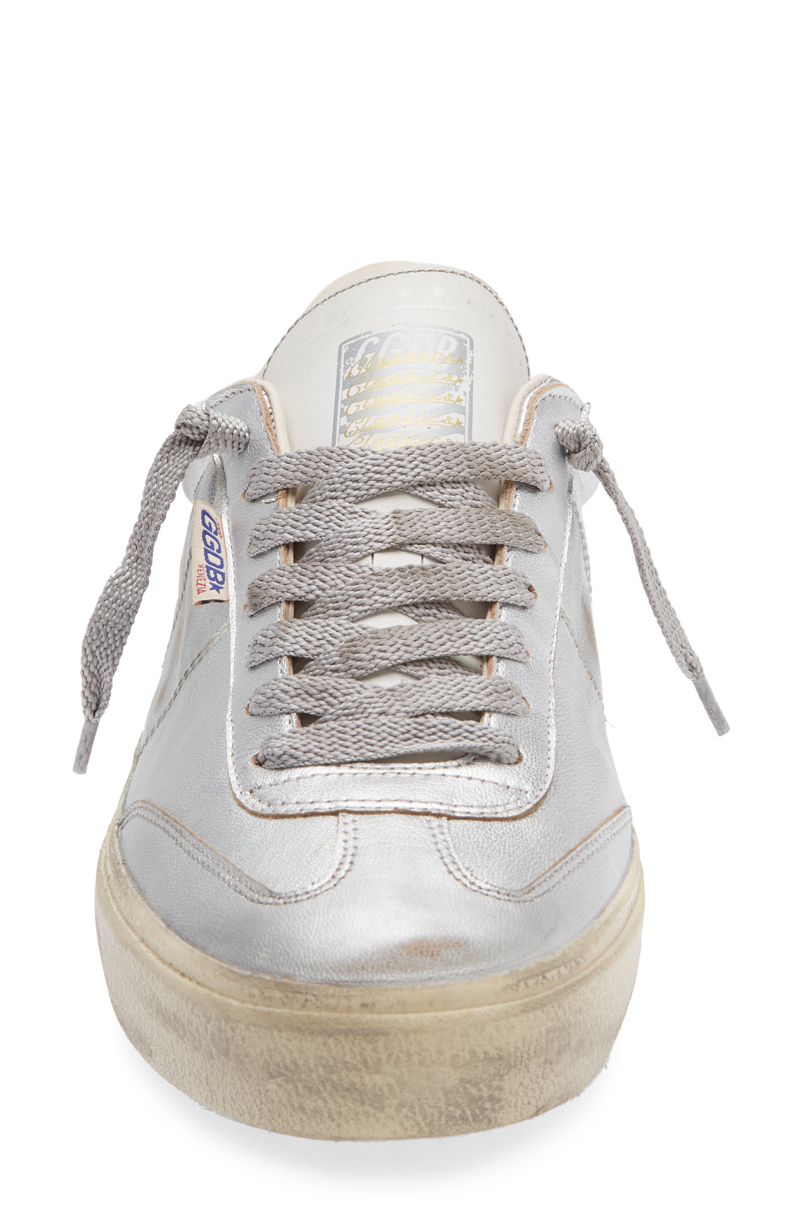 Golden Goose Soul Star Low Top Sneaker, Alternate, color, Silver/ White/ Milk