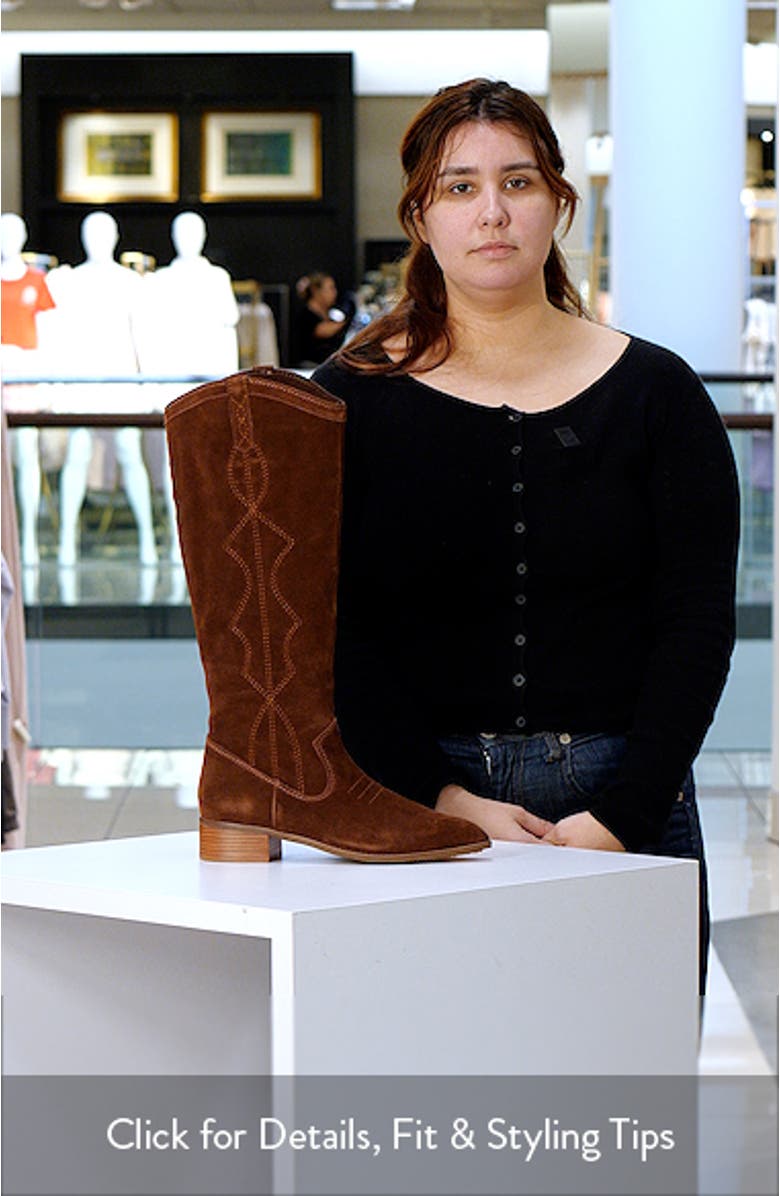 Benson Knee High Western Boot, sales video thumbnail