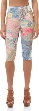 AFRM Gianna Mixed Print Capri Leggings