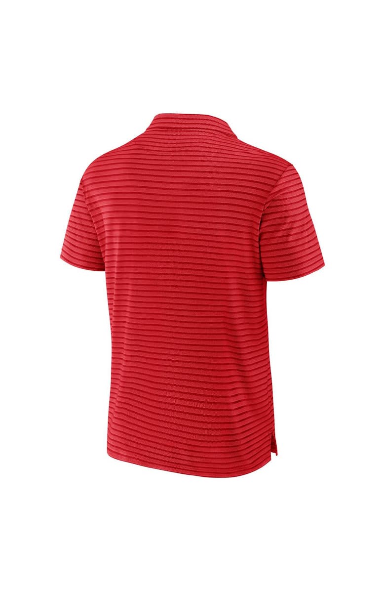 FANATICS Men's Fanatics Red Wisconsin Badgers Victory Calls Stripe Polo, Alternate, color, Red