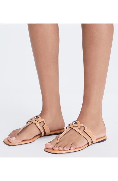 Tory Burch Ines Thong Sandal In Brown
