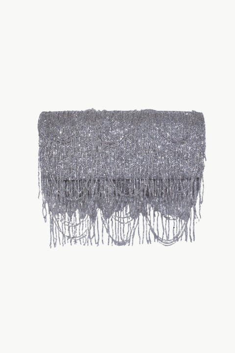 Fringes All Over Medium Structured Bag