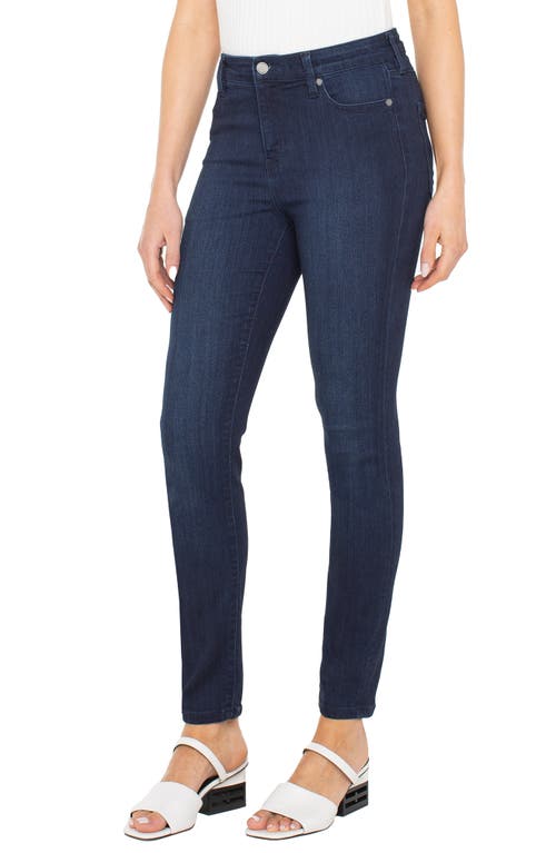 Liverpool Los Angeles Liverpool High Rise Stretch Ankle Skinny Jeans In Blue
