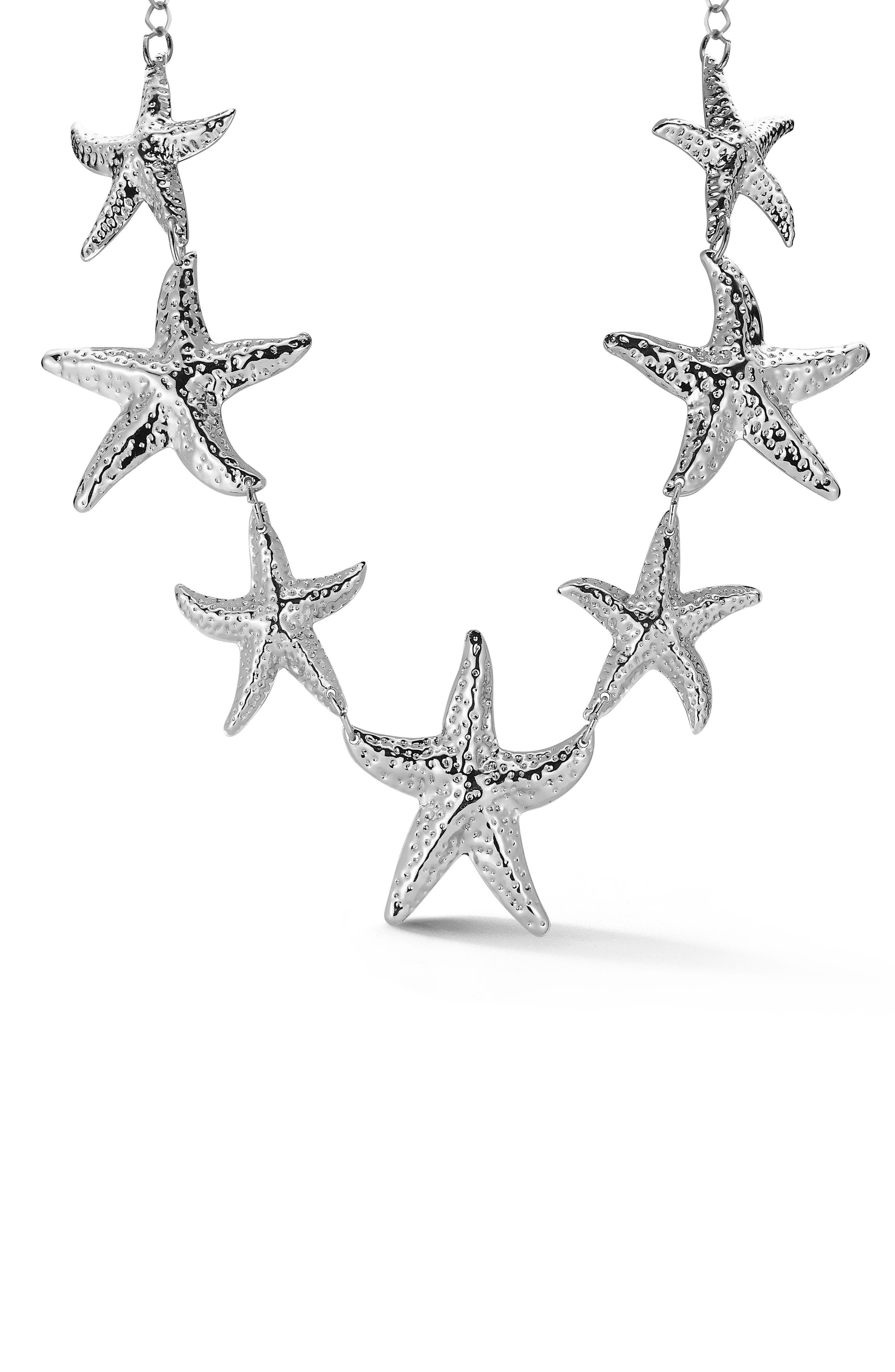 SPHERA MILANO Starfish Statement Necklace