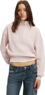 Cotton On Women's Quarter Zip Sweatshirt